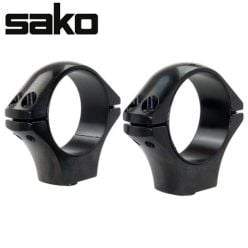 Sako Optilock Rings 30mm Medium Blued