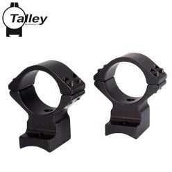 Anneaux De Lunette Talley Browning BLR BAR BPR 1" Moyen Noir