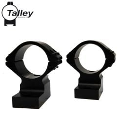 Talley Tikka T3 Scope Mounts 1'' High Black