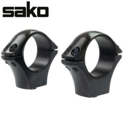 Sako Optilock Rings 1" Medium Blued