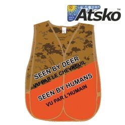 Veste de chasse U-V-KILLER CAMO BLAZE ORANGE VEST de Atsko