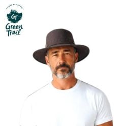 Chapeau en coton ciré Green Tail Explorer Storm
