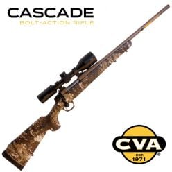 CVA Cascade 6.5 Creedmoor Rifle with Bushnell R5 3‑9×50 Scope Combo