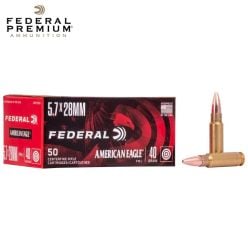 Federal American Eagle 5.7x28mm 40 gr FMJ Ammunition 50/Box