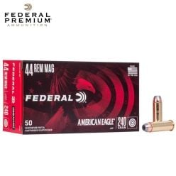 Federal American Eagle 44 Mag 240 gr JHP Ammunition 50/Box