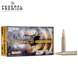 Munitions Federal Barnes TSX 300 Win Mag 180 gr TSX 20/pqt