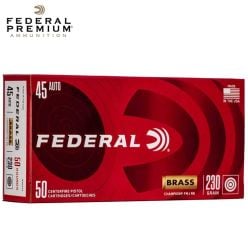 Federal Champion Training 45 Auto 230 gr FMJ Ammunition 50/Box