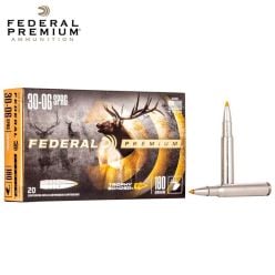Federal Trophy Bonded Tip 30-06 Springfield 180 gr Trophy Bonded Tip Ammunition 20/Box
