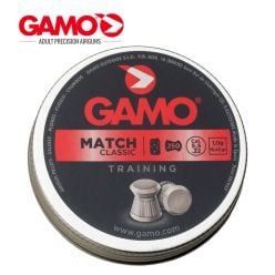 Plombs Gamo Match Flat Nose .22 Cal 250/pqt