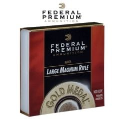 Federal Gold Medal Centerfire Large Magnum Rifle Primers .215 100/Pack