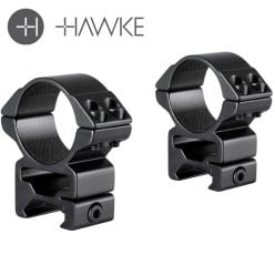 Hawke Match 30mm Weaver High Scope Rings