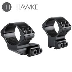 Hawke 30mm High 9-11mm Extension Scope Rings 2 Piece