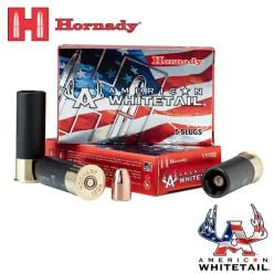Hornady American Whitetail 12 ga 2.75'' 325 gr InterLock Sabot Slug 5/Box Ammunition