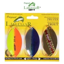 Ensemble de 3 cuillères Lake Clear Wabbler 