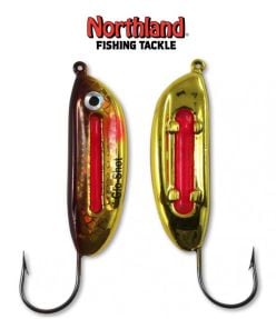 Jigs-pêche-sur-glace-Northland-Glo-Shot-Metallic-Gold