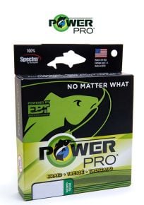 Ligne à Pêche Tressée PowerPro Moss Vert