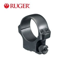 30mm Medium Scope Ring Blued Steel