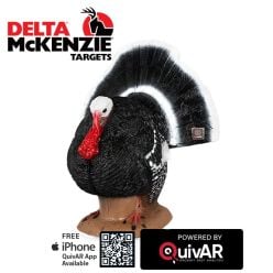 Cible 3D Delta McKenzie Strutter Turkey avec technologie QuivAR
