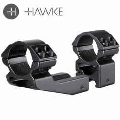 Hawke 50mm Extension 1'' Weaver High Scope Rings