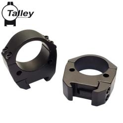 Anneaux De Lunette Talley Modern Sporting 1" Haut Noir