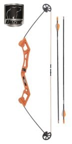 Flo-Orange-Youth-Bow-Set