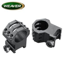 Weaver Six Hole Skeleton 1 Inch Scope Rings