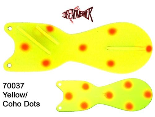 Dreamweaver-Spindoctor-8''-Yellow-Coho-Do-Flasher