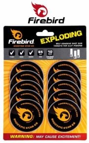 Cibles explosives Shooting Star 65 de Firebird