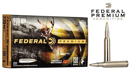 Federal-Trophy-Bonded-Tip-270-Win-130-Gr-Ammo