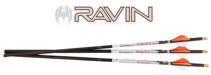 Ravin XK5 .001 500 Grain Lighted Arrows 3/pack