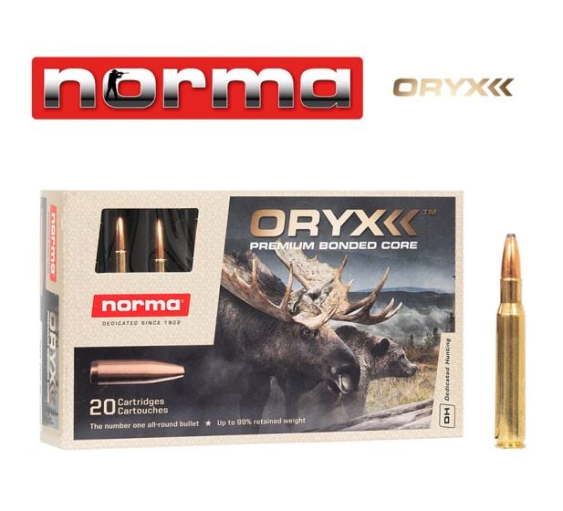 Norma Oryx 30-06 165 Gr Ammunition