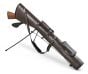 Brown-Leather-SlipStand-Gun-Case-50''-Pop-Out-Stand