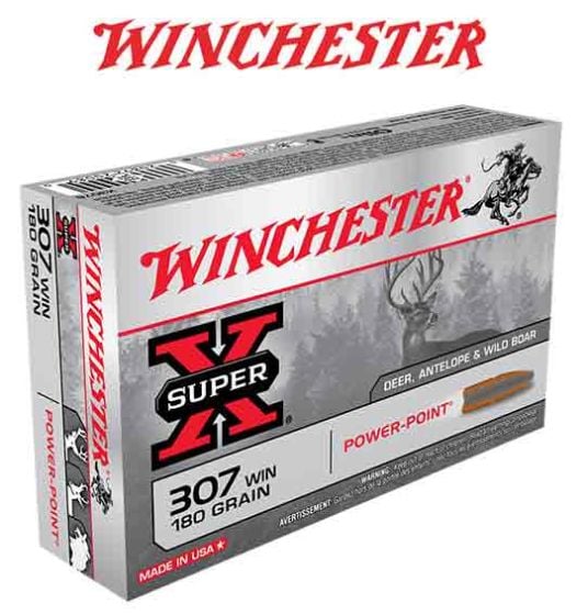 Winchester Super X 307 Win 180 grain Ammunitions