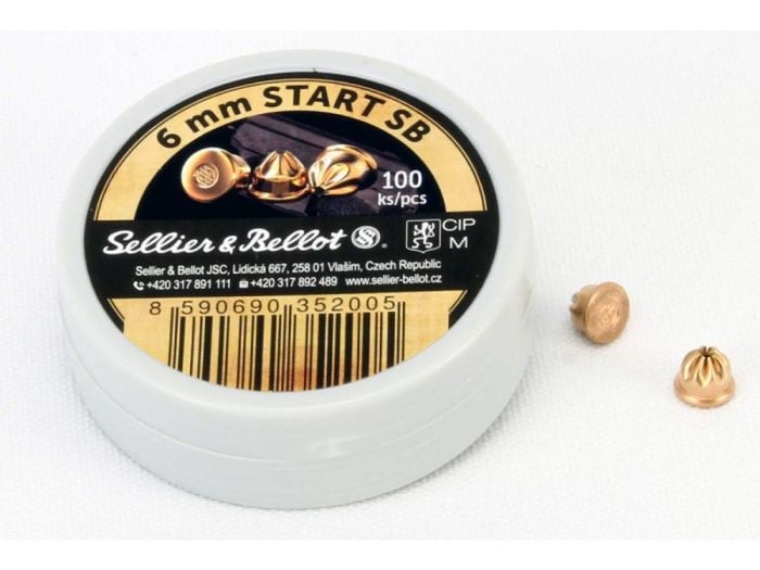 sellier & bellot 6mm blank (100)