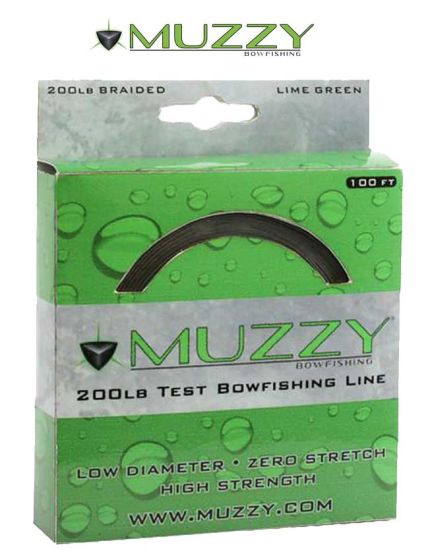 Muzzy-Lime-Green-Braided-Bowfishing-Line