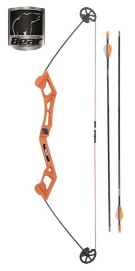 Flo-Orange-Youth-Bow-Set