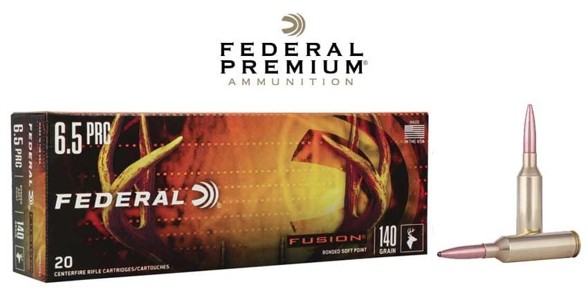 Federal Fusion Rifle 6.5 PRC 140gr Ammunitions | Londero Sports
