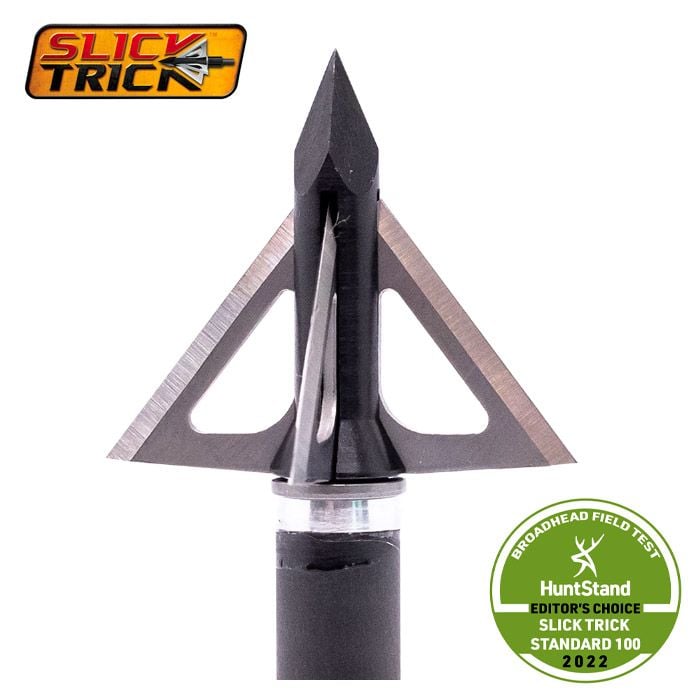 Slick Trick Standard Broadhead 4‑Pack Fixed‑Blade 100‑125 grains Slick Trick Standard Broadhead 4‑Pack Fixed‑Blade 100‑125 grains