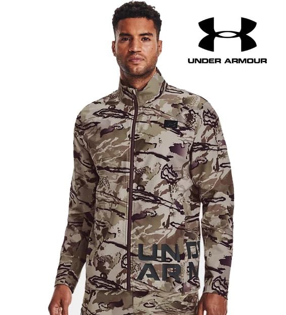 Veste imprimée pour homme Under Armour Storm Hardwoods Londero
