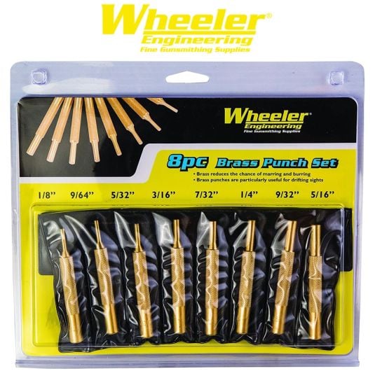 Wheeler-Brass-Punch-Set