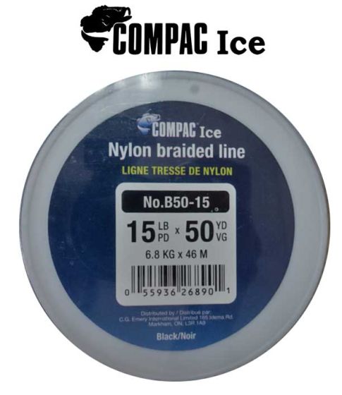 Fil-tressé-Compac-Ice-noir-15-lb