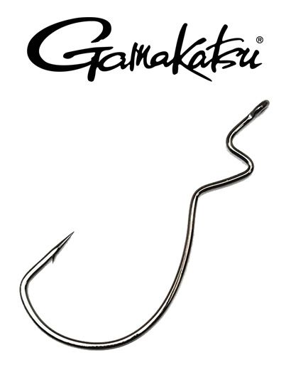 Hameçons Gamakatsu Worm Hooks Skip Gap