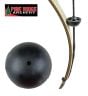 Pine Ridge-Brush-Button-Black