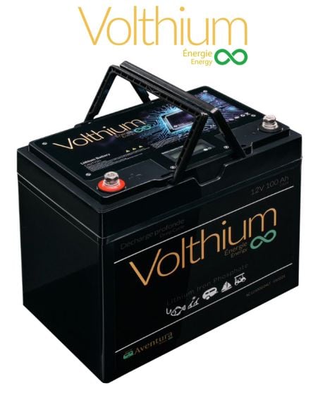 Volthium Aventura Battery 12V 100AH / Cold Charge Protection
