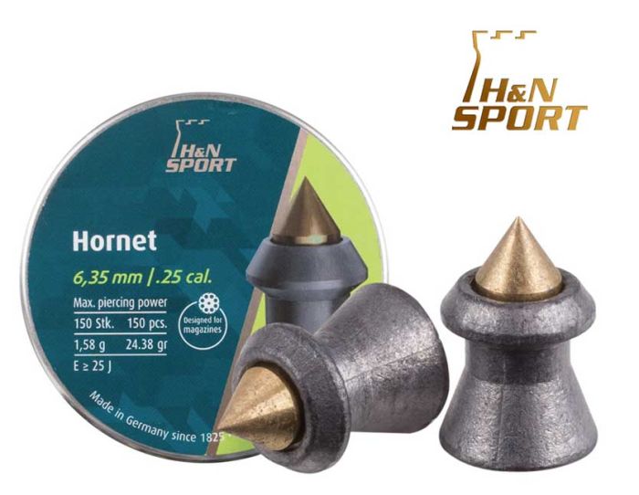 .25-Hornet-Pointed-Pellets