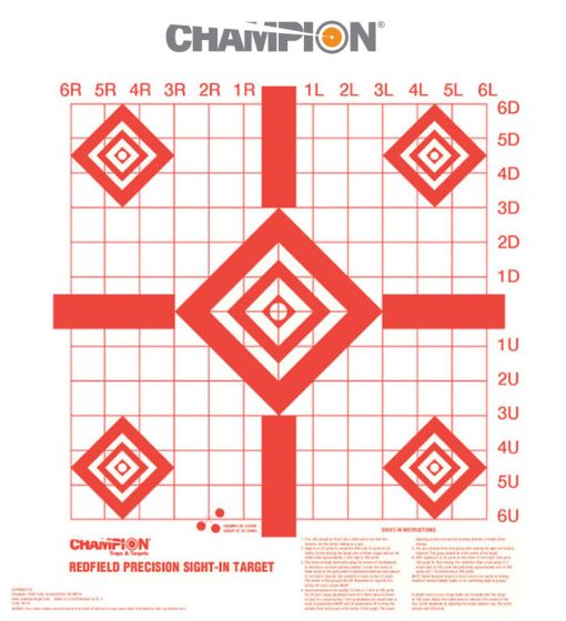 Champion-Redfield-Precision-Sight-In-Target