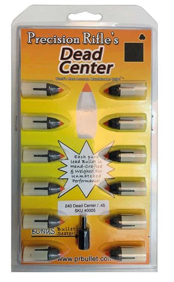 Precision Rifle's Dead Center 240 gr. .45 Bullet & Sabots