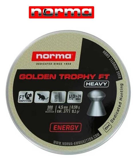 Norma Golden Trophy .177 Pellets 300/pack