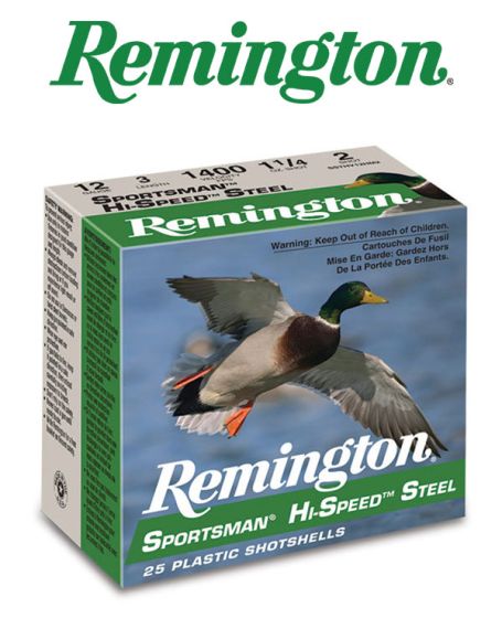 Remington Sportsman Hi-Speed Steel 12 ga 3.5'' #2 Ammo