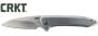 Couteau-pliant-CRKT-Delineation-Silver